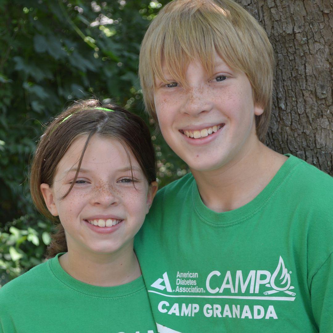 Siblings Aubrey and Colin