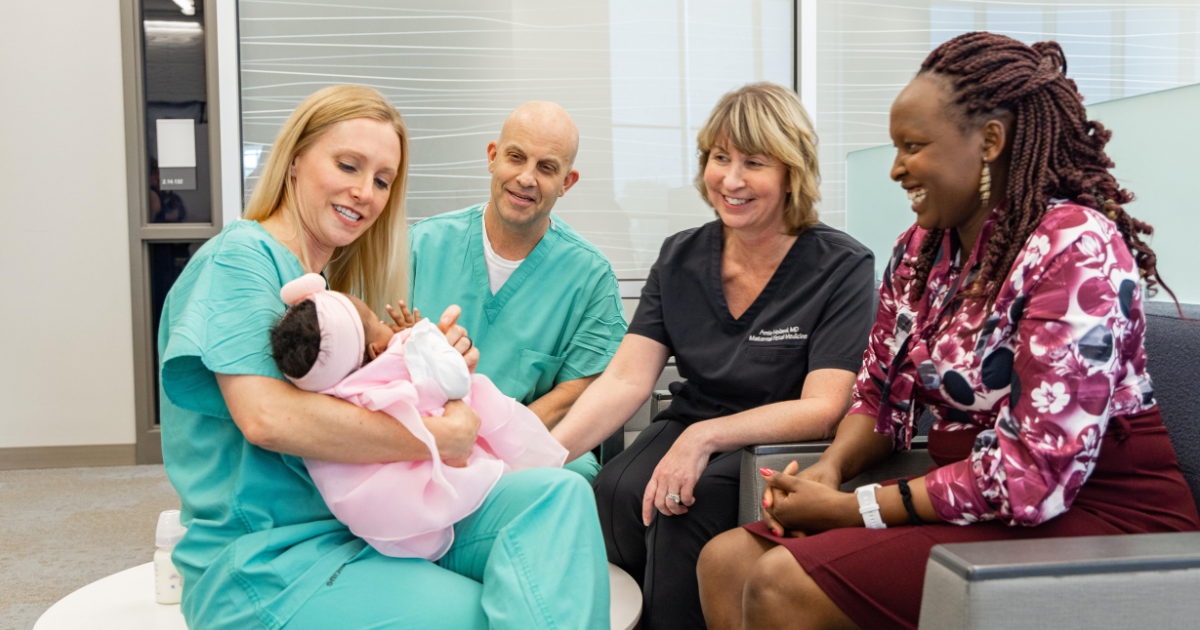 Christie Barnes, MD, Precious Bartilol, William Thorell, MD, Amie Hollard, MD, and Marion Bartilol