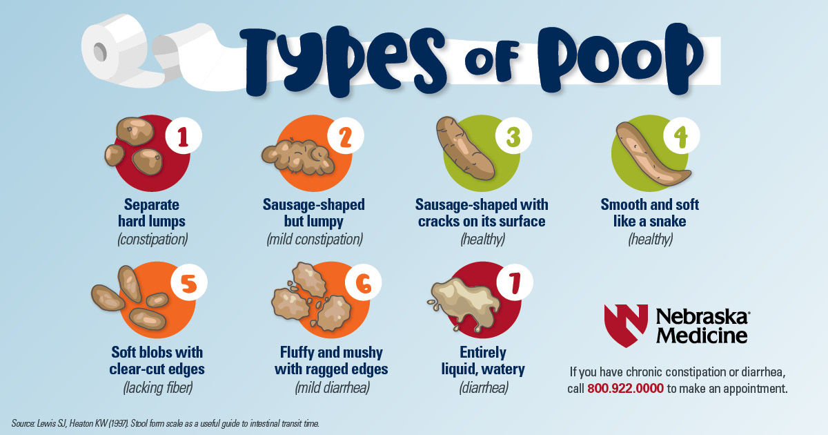 Types of poop