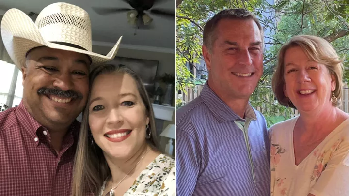 Daniel Villarreal, Katrina Villarreal, Matthew McFadden and Gayle Kerr-McFadden